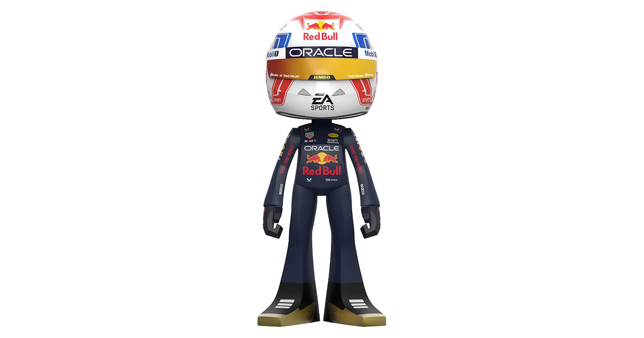 Mighty JAXX YARMSフィギュア マックスフェルスタッペンF1 red-bull-racing-mighty-jaxx-